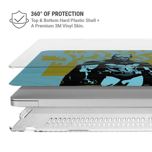 DC Comics Batman Poster Abstract MacBook Air 15in (2023-2025) Case plus Skin